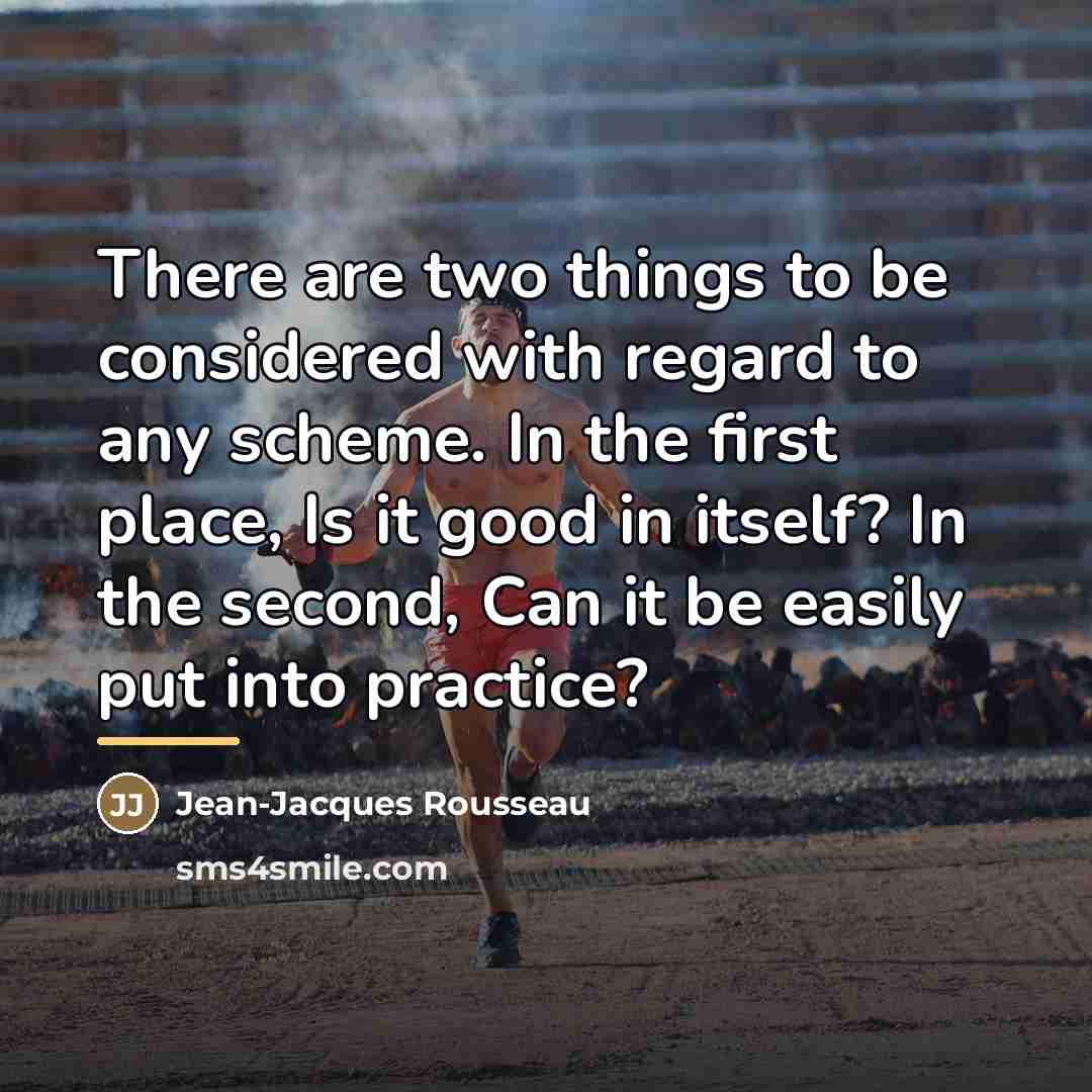 “There are two things to be considered with regard to…” quote by Jean-Jacques Rousseau