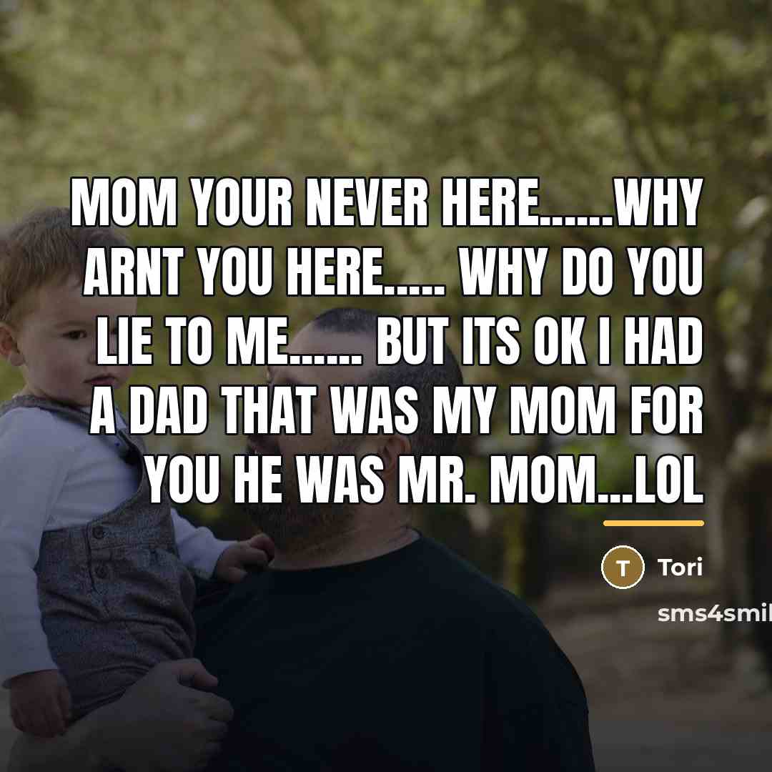 “Mom your never here......why arnt you here..... why do you…” quote by Tori