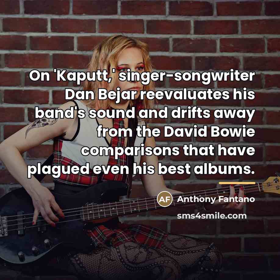 “On 'Kaputt,' singer-songwriter Dan Bejar reevaluates his band's sound and…” quote by Anthony Fantano