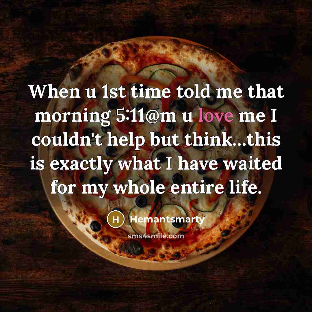“When u 1st time told me that morning 5:11@m u…” quote by Hemantsmarty