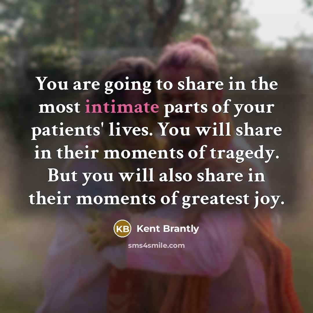 “You are going to share in the most intimate parts…” quote by Kent Brantly