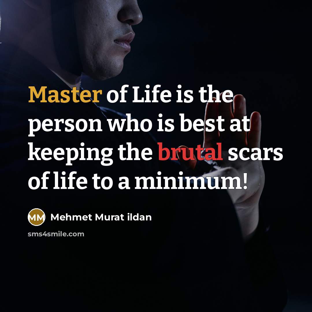 “Master of Life is the person who is best at…” quote by Mehmet Murat Ildan