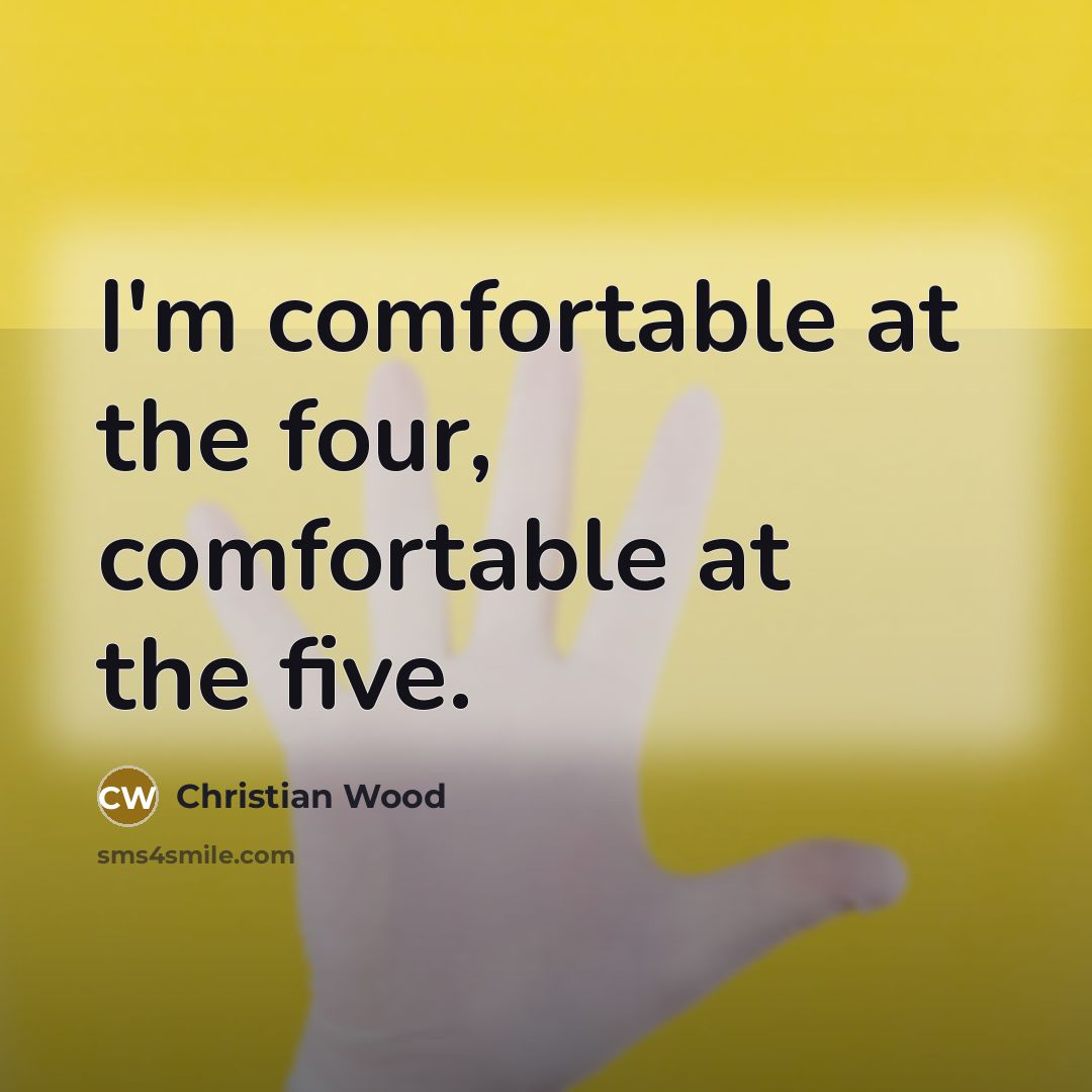 “I'm comfortable at the four, comfortable at the five.…” quote by Christian Wood