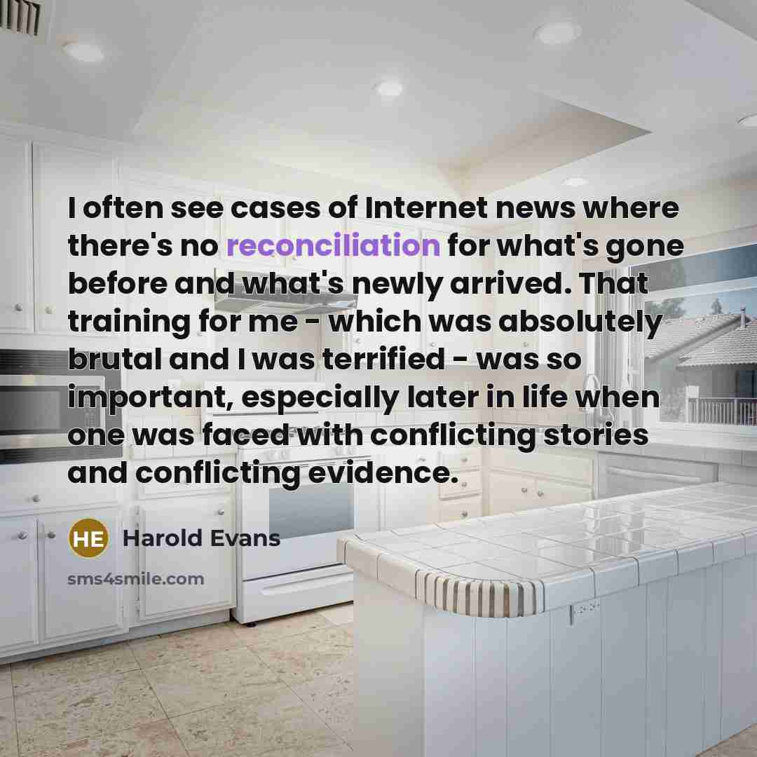 “I often see cases of Internet news where there's no…” quote by Harold Evans