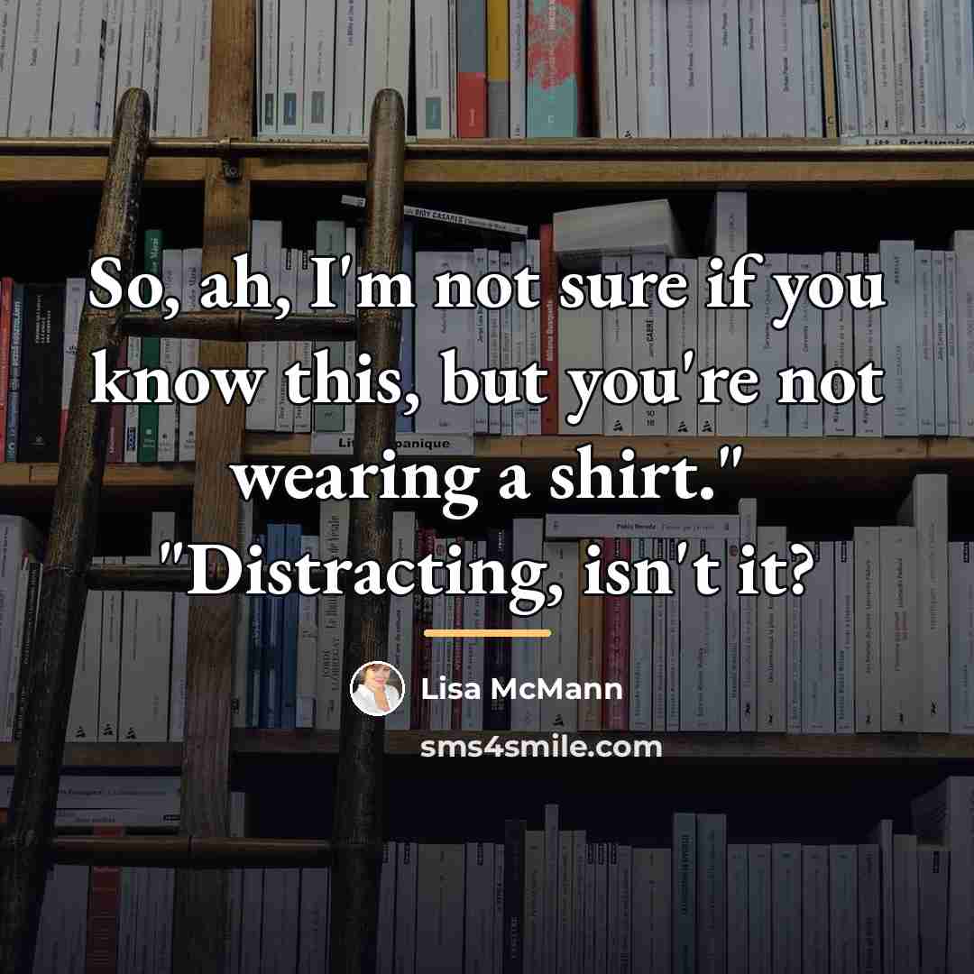 “So, ah, I'm not sure if you know this, but…” quote by Lisa McMann
