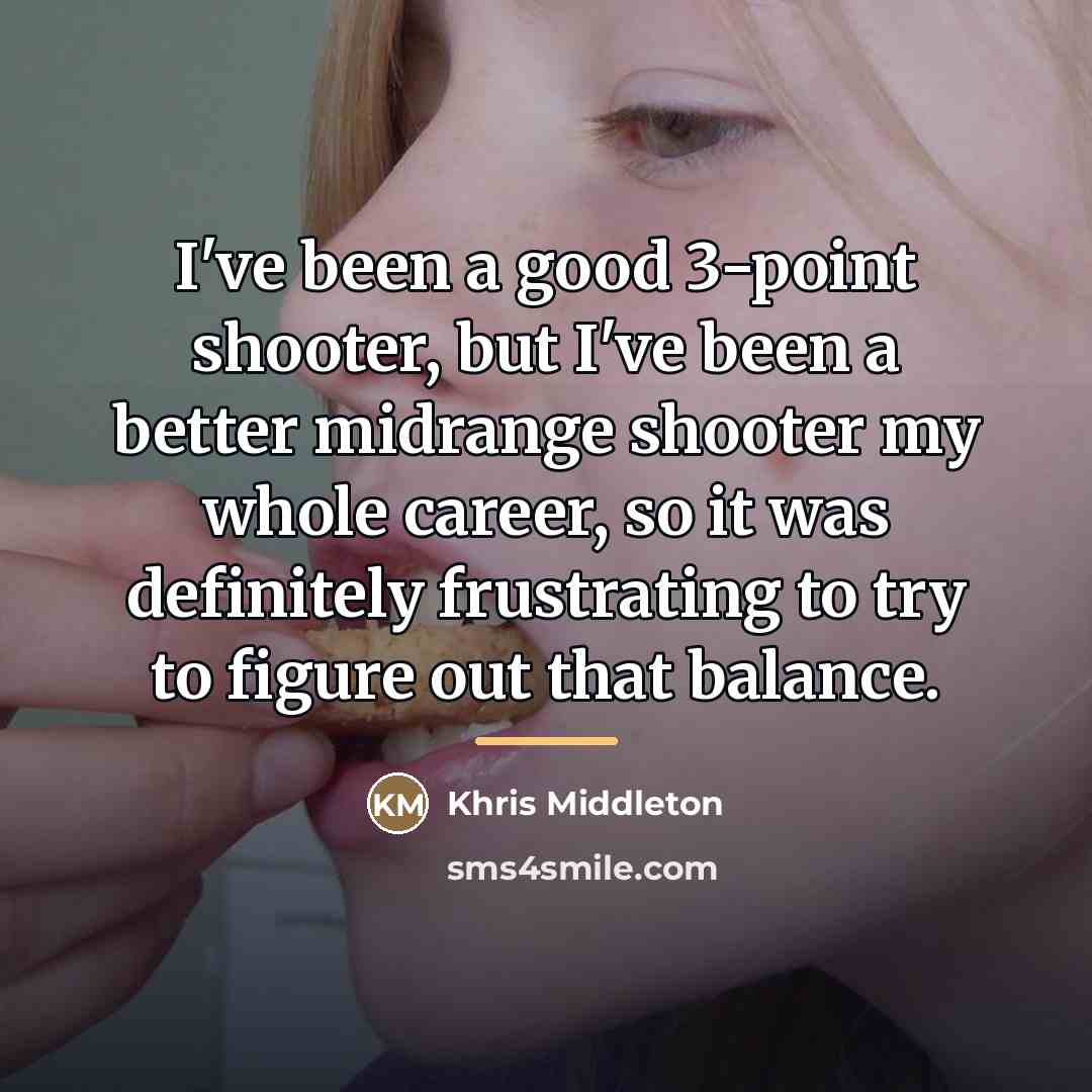 “I've been a good 3-point shooter, but I've been a…” quote by Khris Middleton