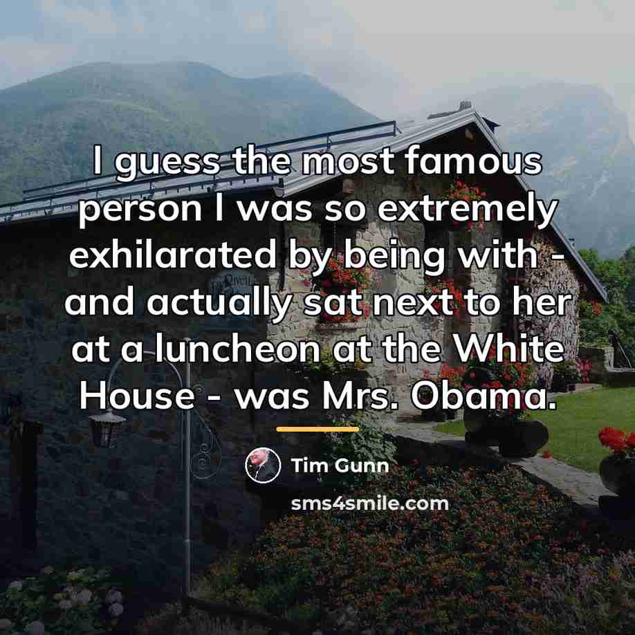 “I guess the most famous person I was so extremely…” quote by Tim Gunn