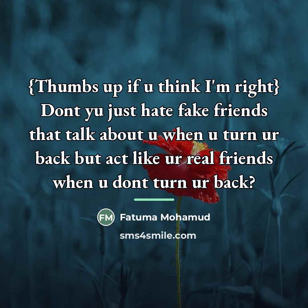 “{Thumbs up if u think I'm right} Dont yu just…” quote by Fatuma Mohamud