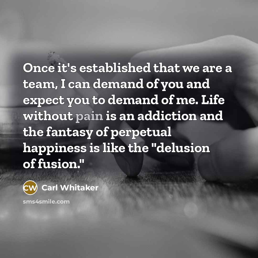 “Once it's established that we are a team, I can…” quote by Carl Whitaker