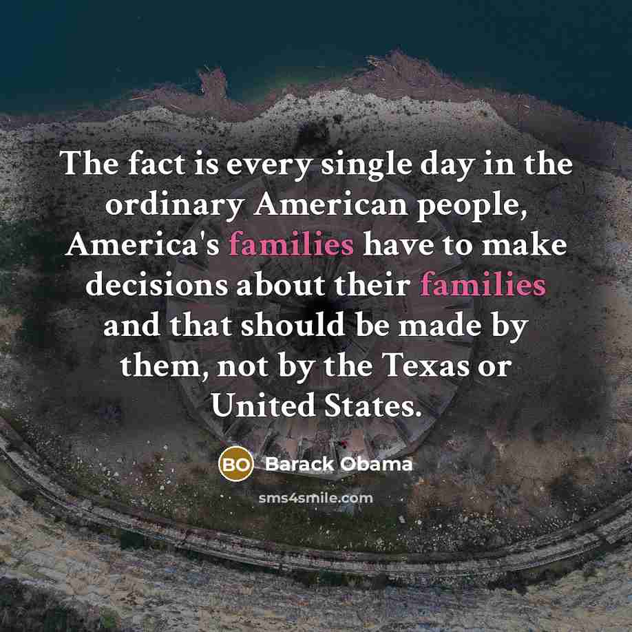 “The fact is every single day in the ordinary American…” quote by Barack Obama