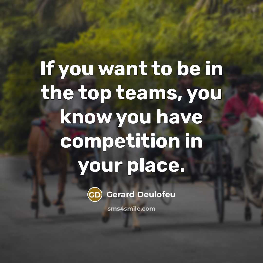 “If you want to be in the top teams, you…” quote by Gerard Deulofeu