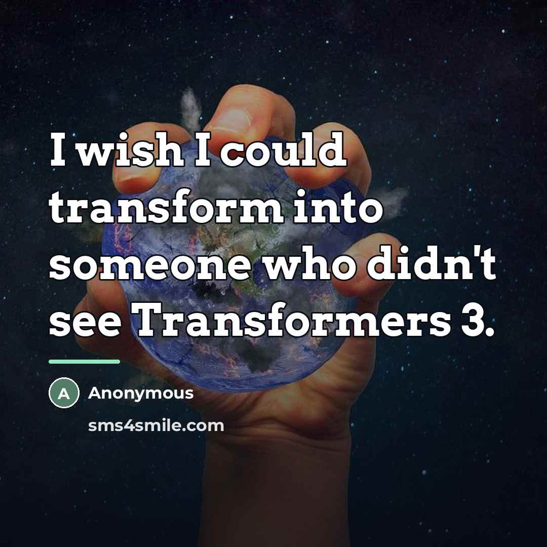 “I wish I could transform into someone who didn't see…” quote by Anonymous