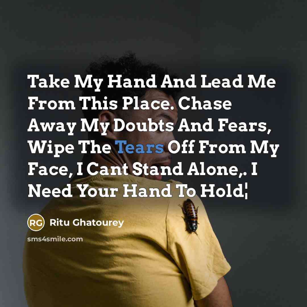 “Take My Hand And Lead Me From This Place. Chase…” quote by Ritu Ghatourey