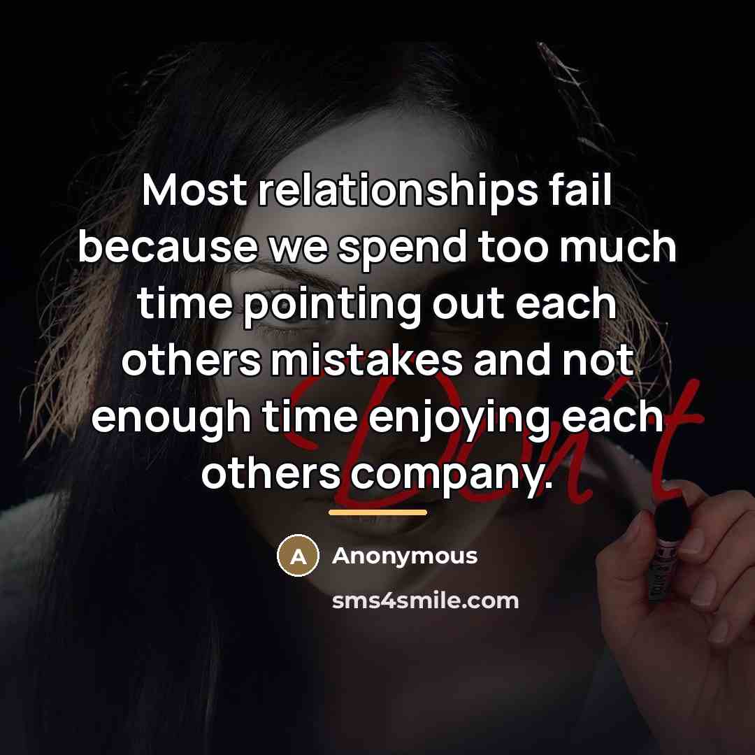 “Most relationships fail because we spend too much time pointing…” quote by Anonymous