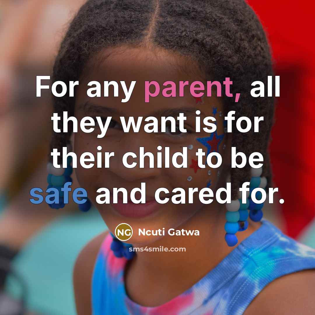 “For any parent, all they want is for their child…” quote by Ncuti Gatwa