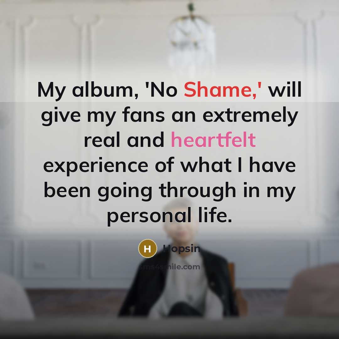 “My album, 'No Shame,' will give my fans an extremely…” quote by Hopsin
