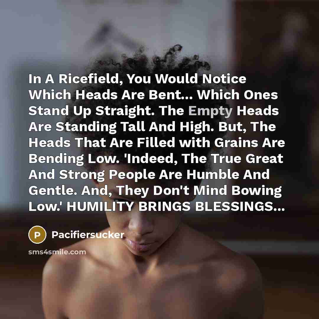 “In A Ricefield, You Would Notice Which Heads Are Bent...…” quote by Pacifiersucker