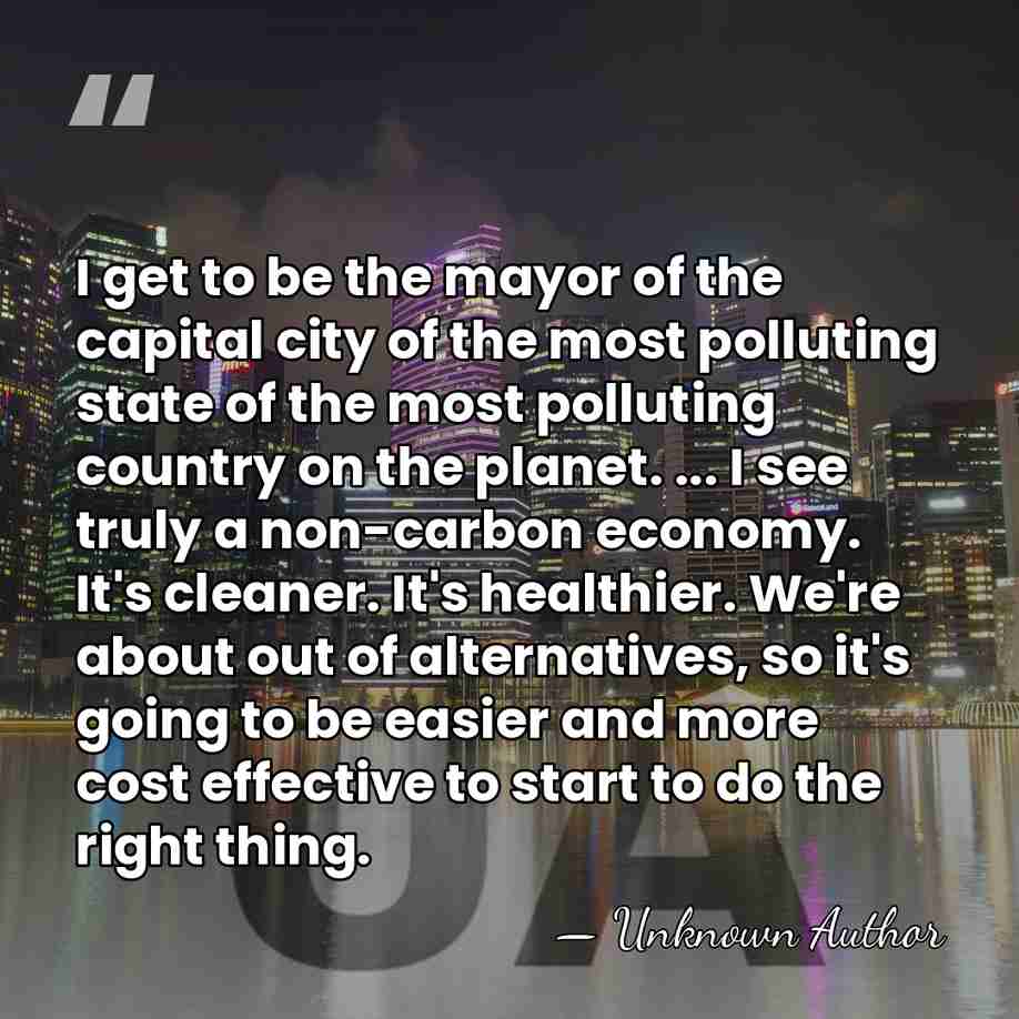 I get to be the mayor of the capital city of the&hellip; - Will Wynn
