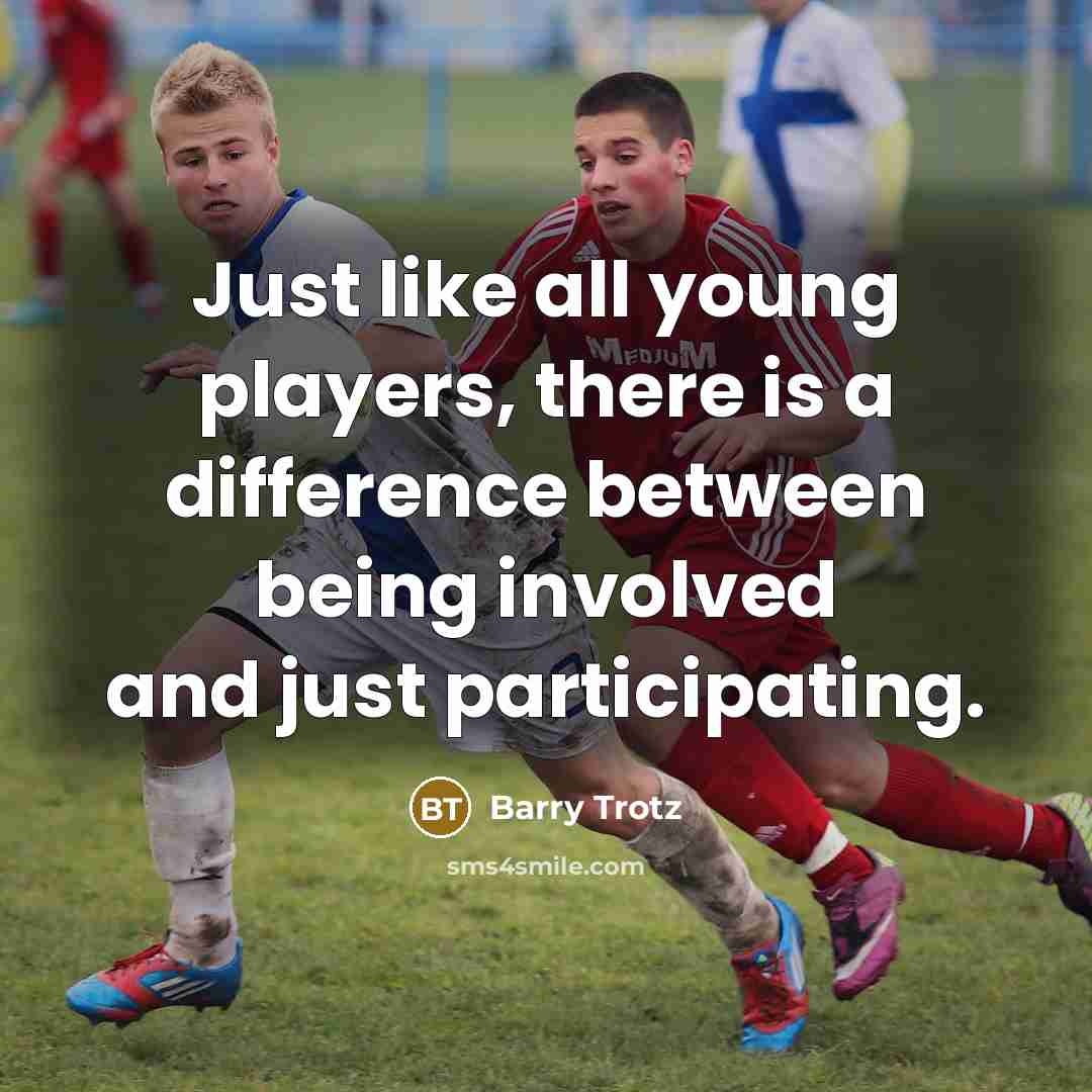 “Just like all young players, there is a difference between…” quote by Barry Trotz