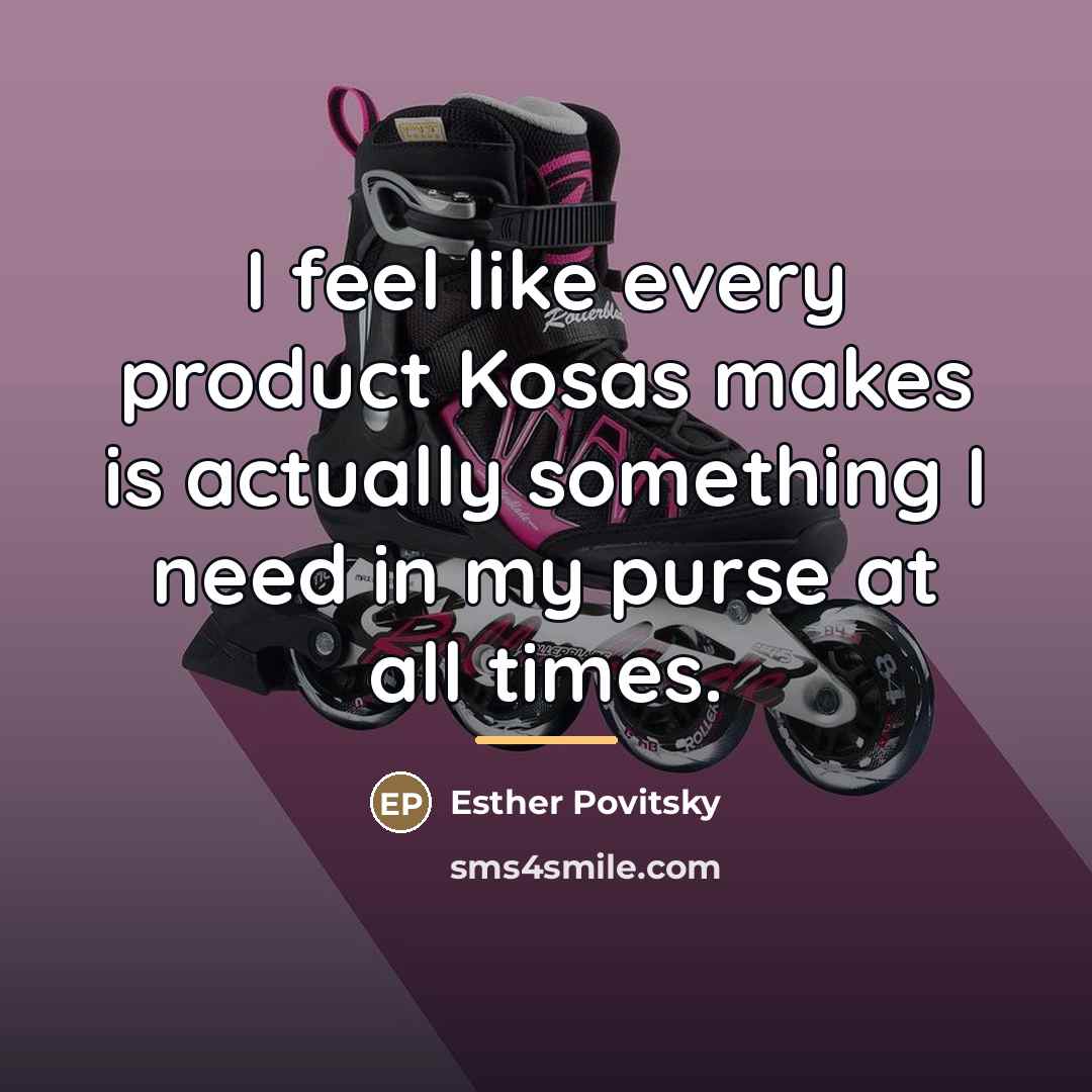 “I feel like every product Kosas makes is actually something…” quote by Esther Povitsky