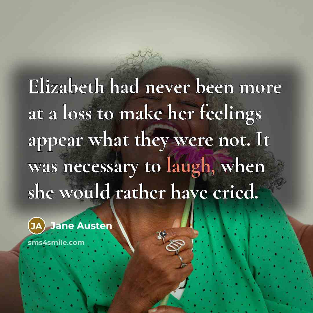 “Elizabeth had never been more at a loss to make…” quote by Jane Austen