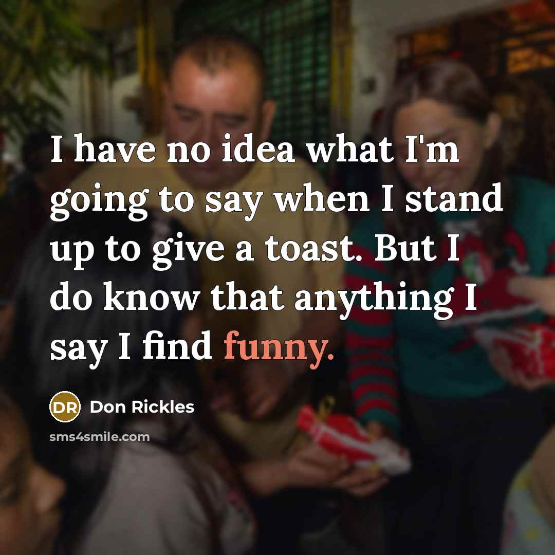 “I have no idea what I'm going to say when…” quote by Don Rickles