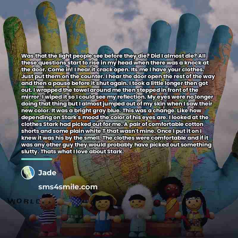 “Was that the light people see before they die? Did…” quote by Jade