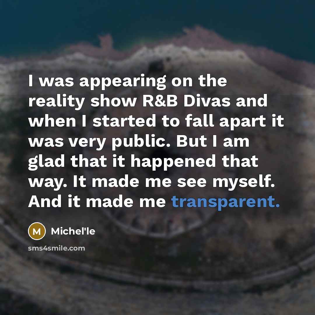“I was appearing on the reality show R&B Divas and…” quote by Michel'le