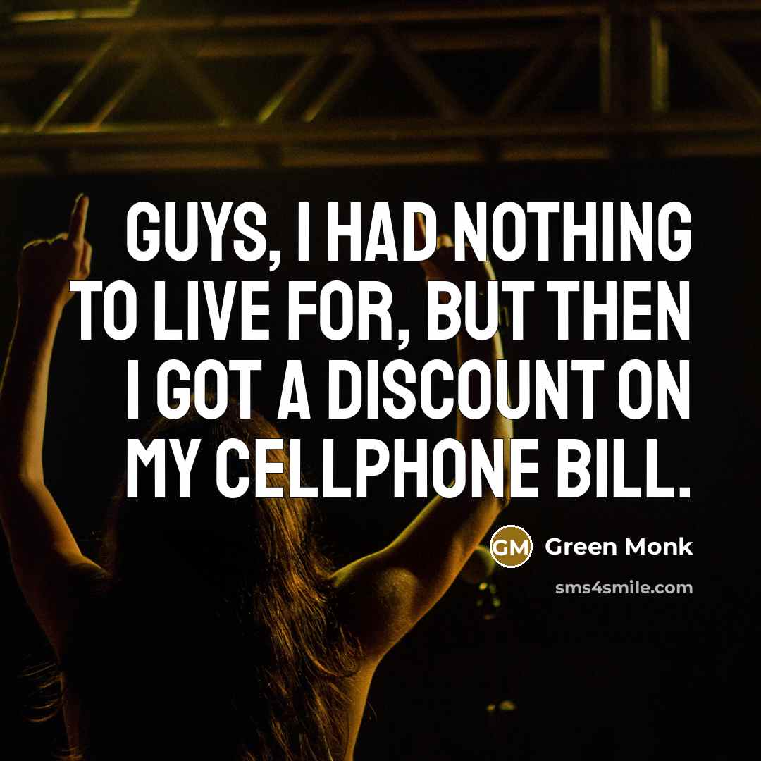 “Guys, I had nothing to live for, but then I…” quote by Green Monk