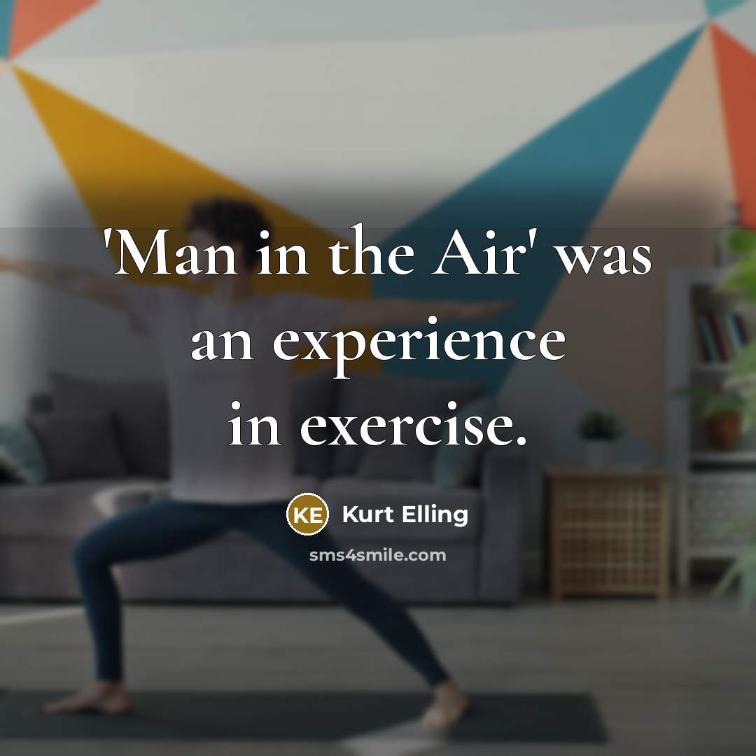 “'Man in the Air' was an experience in exercise.…” quote by Kurt Elling