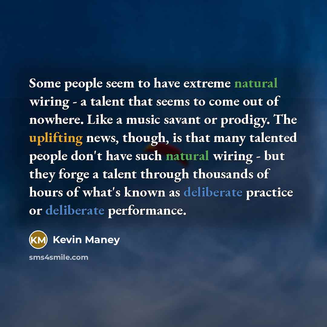 “Some people seem to have extreme natural wiring - a…” quote by Kevin Maney
