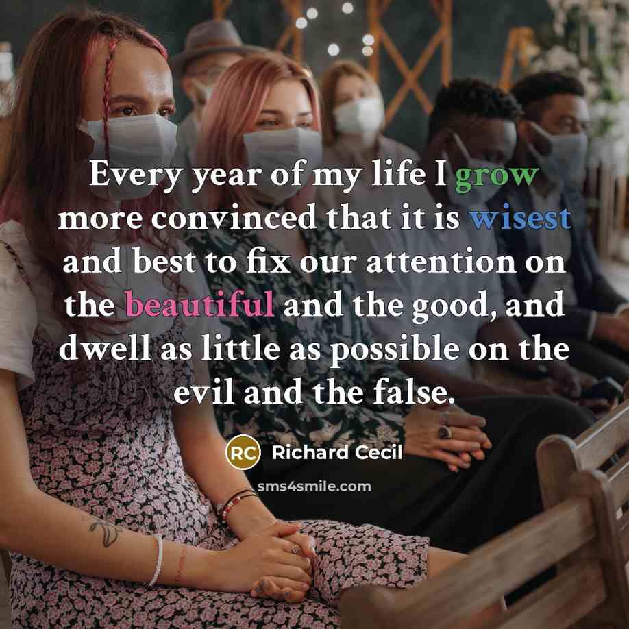 “Every year of my life I grow more convinced that…” quote by Richard Cecil