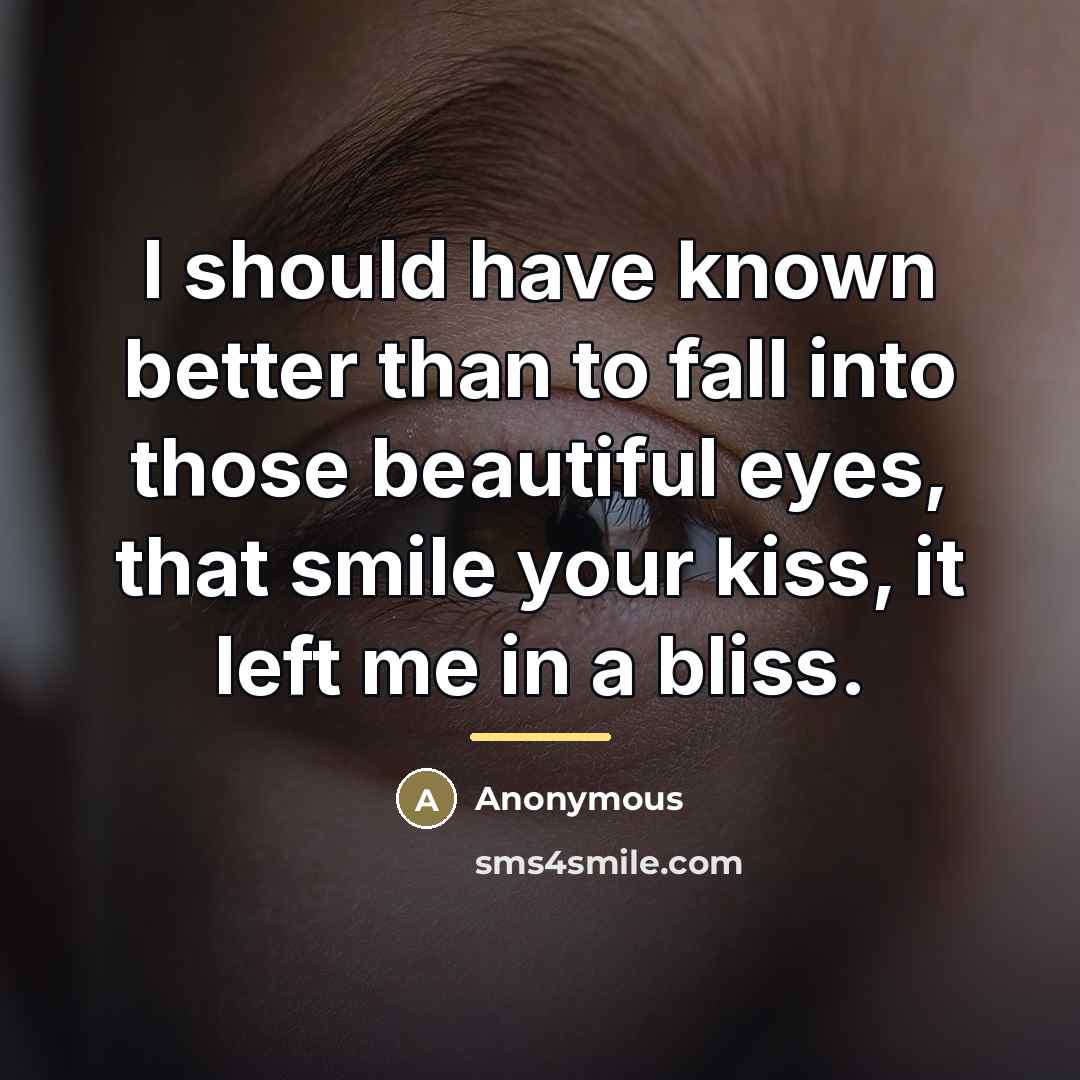 “I should have known better than to fall into those…” quote by Anonymous