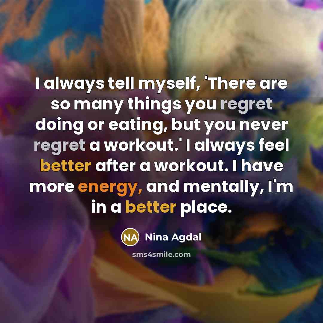 “I always tell myself, 'There are so many things you…” quote by Nina Agdal