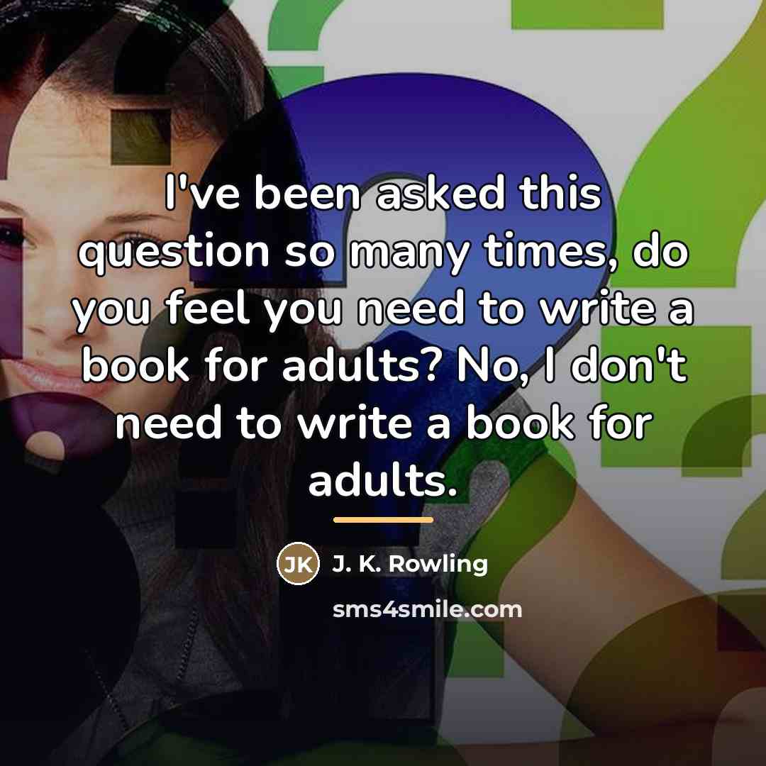 “I've been asked this question so many times, do you…” quote by J. K. Rowling