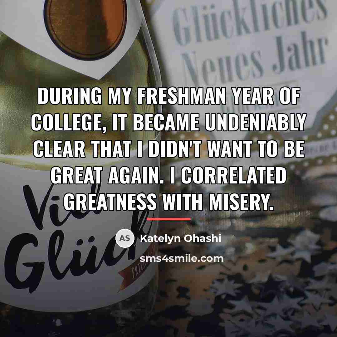 “During my freshman year of college, it became undeniably clear…” quote by Katelyn Ohashi