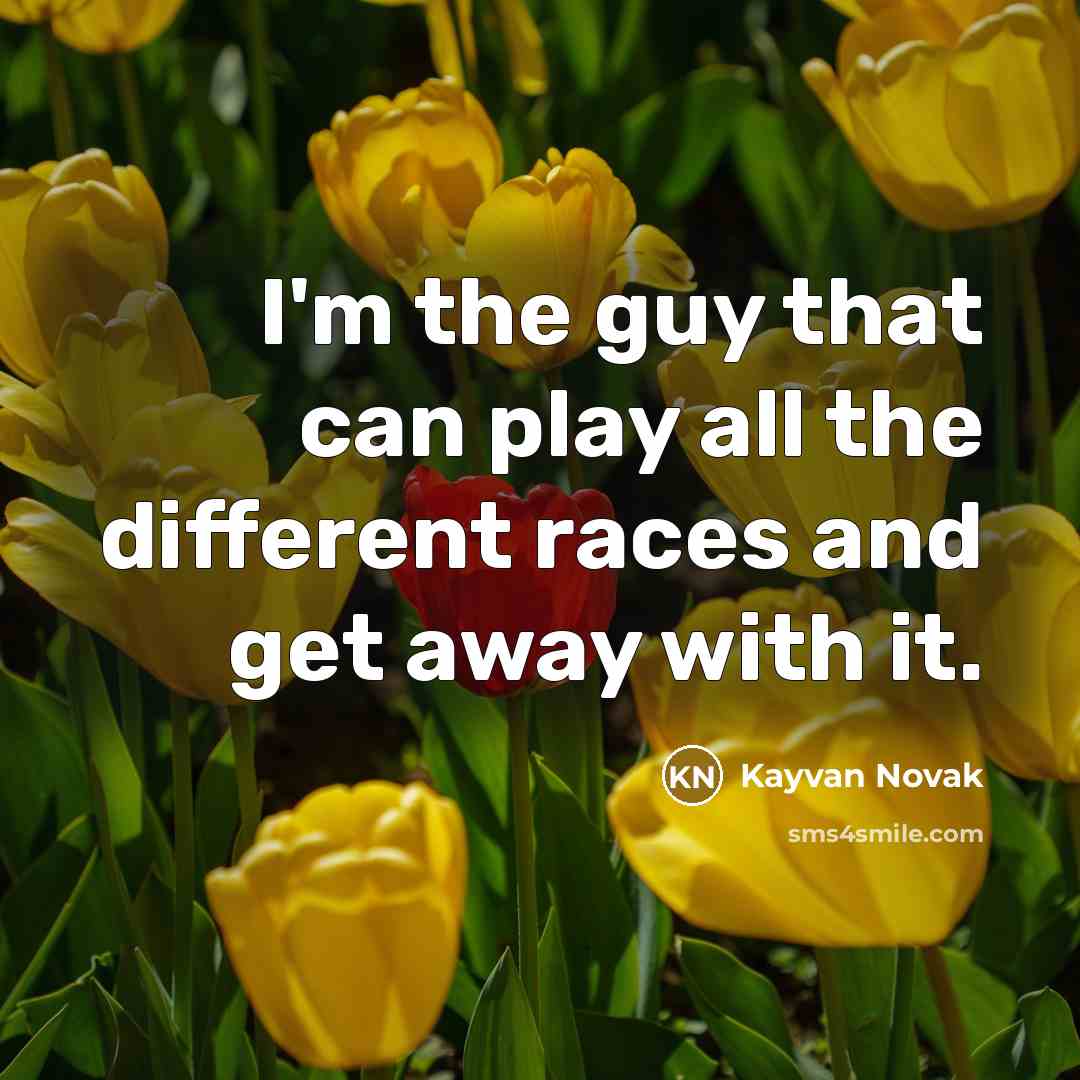 “I'm the guy that can play all the different races…” quote by Kayvan Novak