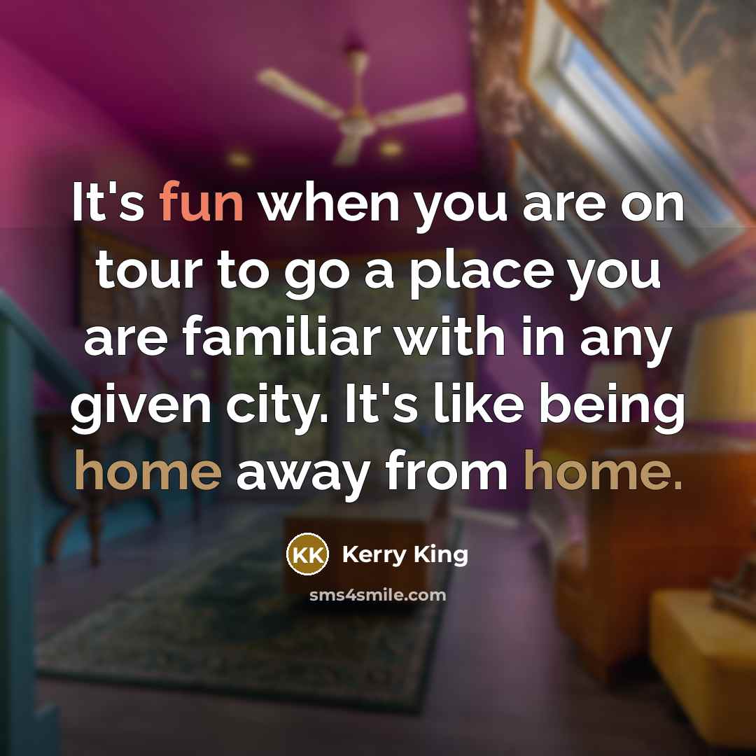 “It's fun when you are on tour to go a…” quote by Kerry King