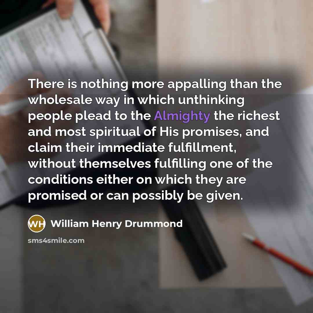 “There is nothing more appalling than the wholesale way in…” quote by William Henry Drummond