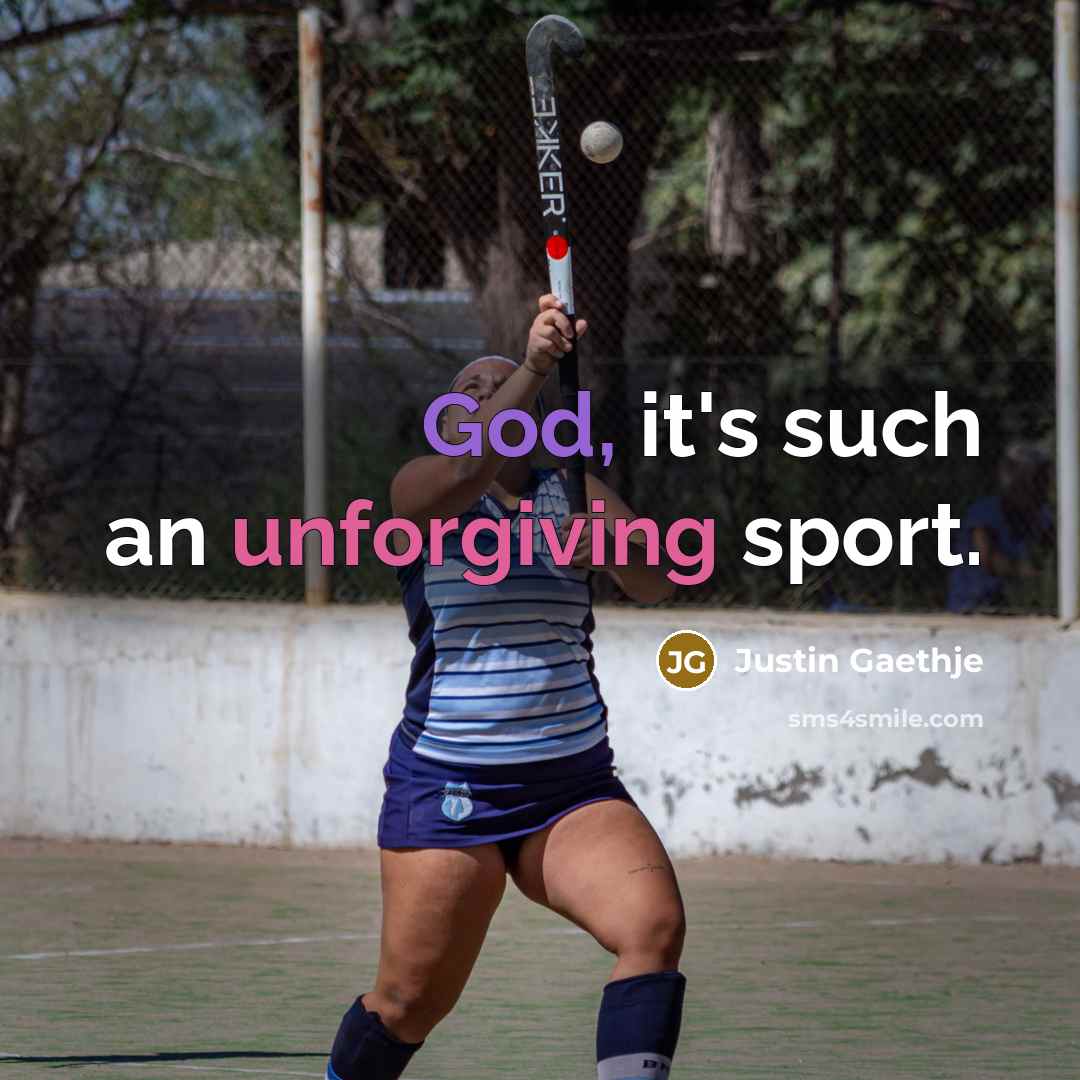 “God, it's such an unforgiving sport.…” quote by Justin Gaethje