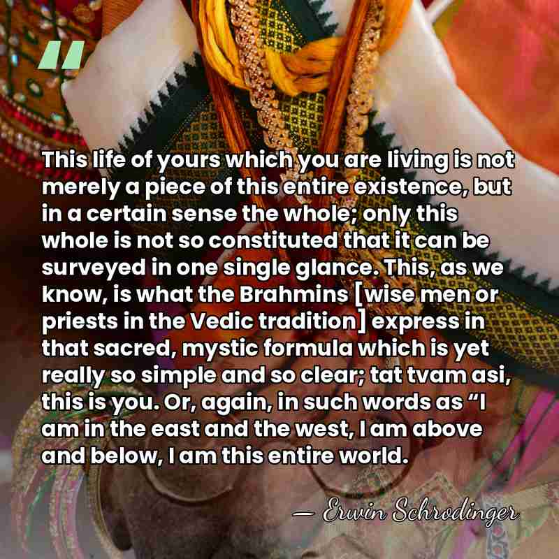 This life of yours which you are living is not merely a&hellip; - Erwin Schrodinger