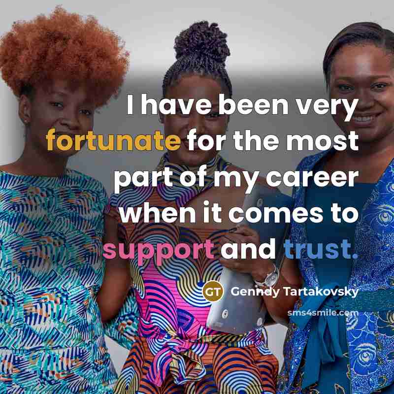 “I have been very fortunate for the most part of…” quote by Genndy Tartakovsky