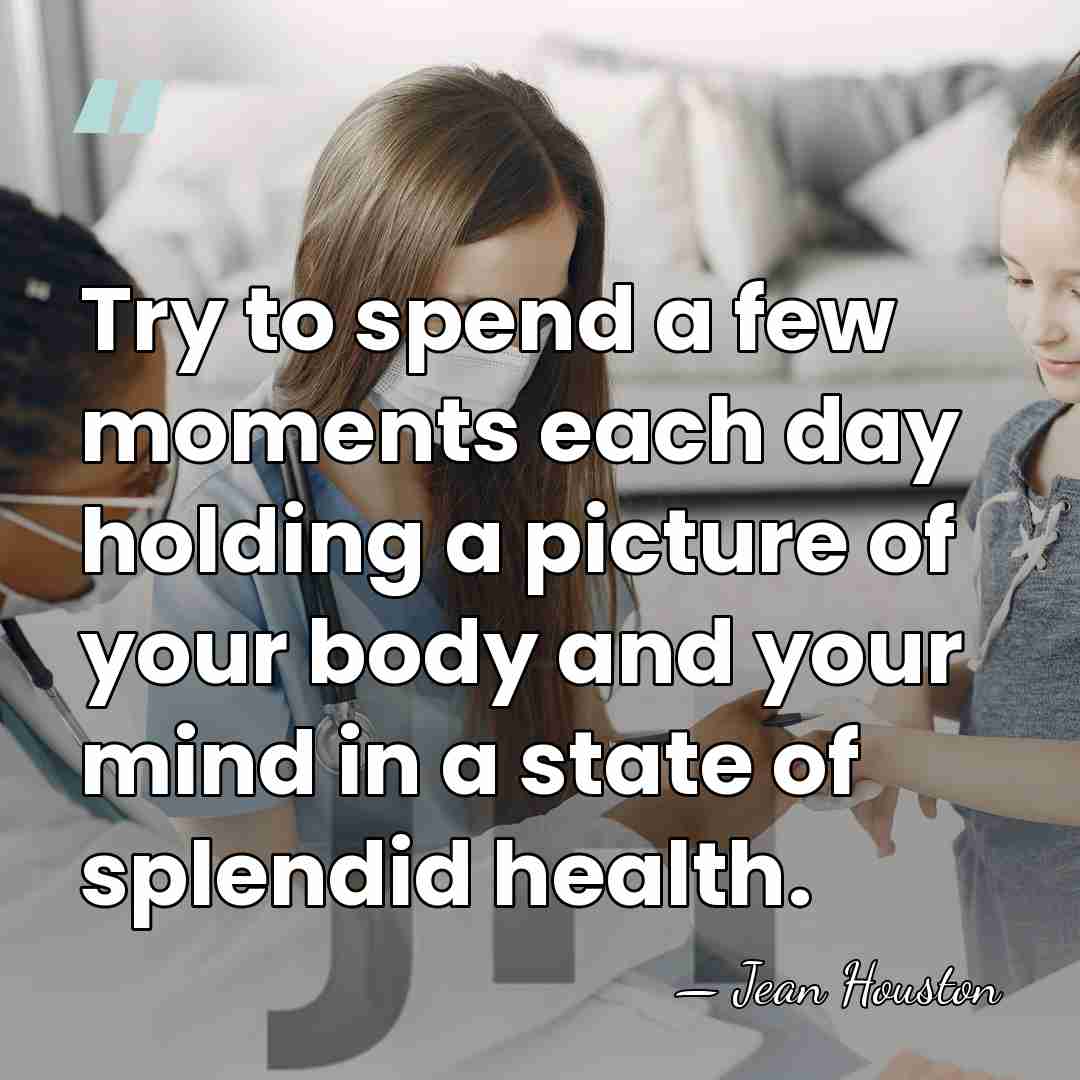 Try to spend a few moments each day holding a picture of&hellip; - Jean Houston