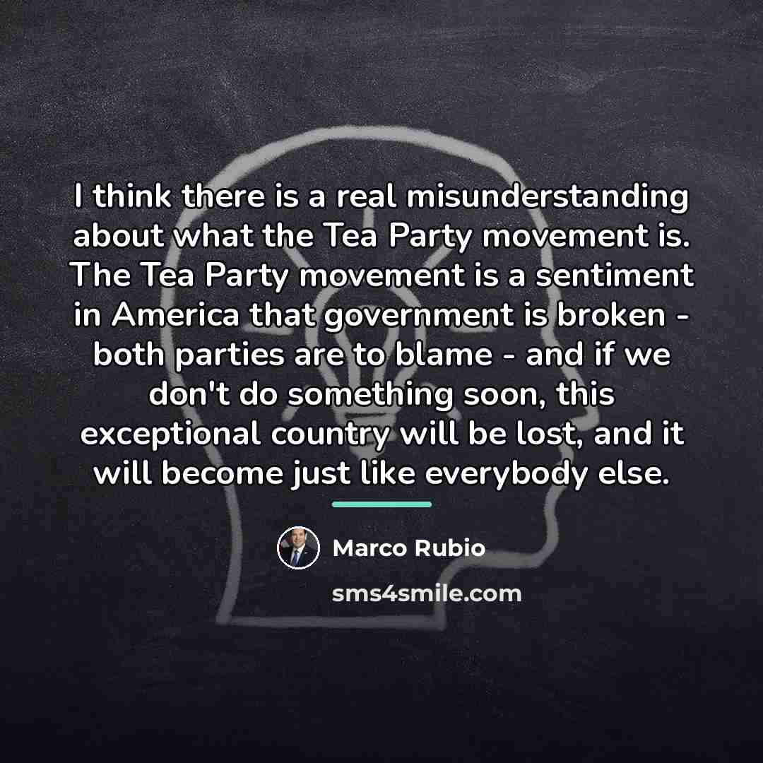 “I think there is a real misunderstanding about what the…” quote by Marco Rubio