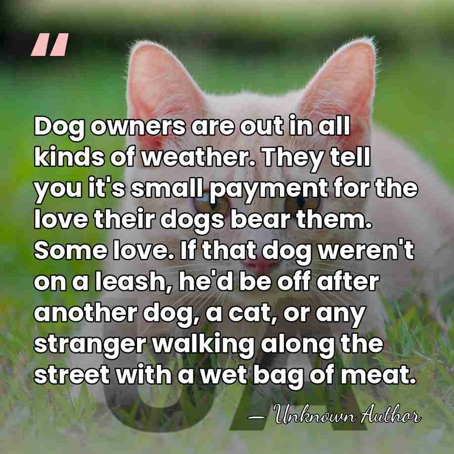 Dog owners are out in all kinds of weather. They tell you&hellip; - Selma Diamond