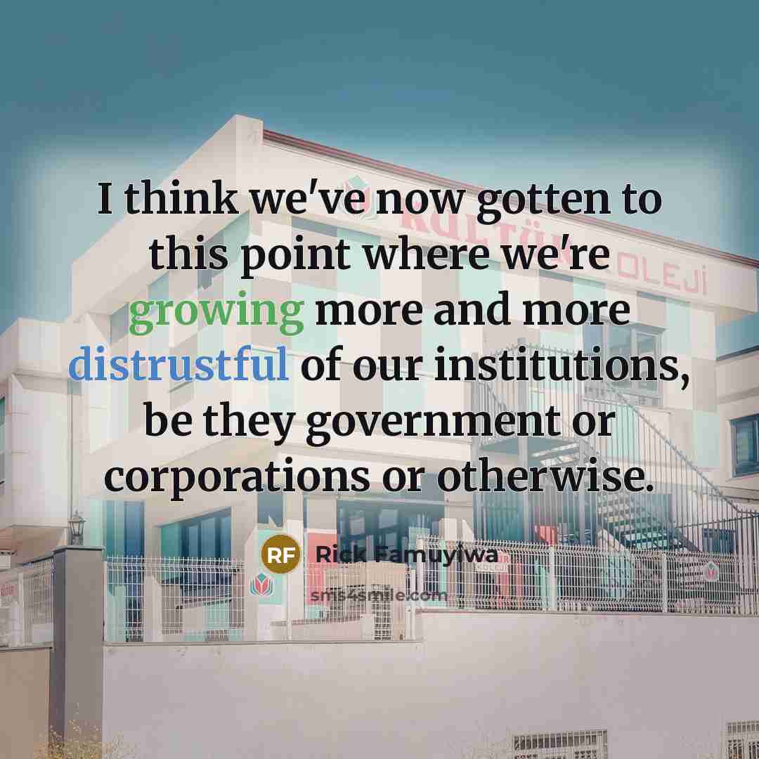 “I think we've now gotten to this point where we're…” quote by Rick Famuyiwa