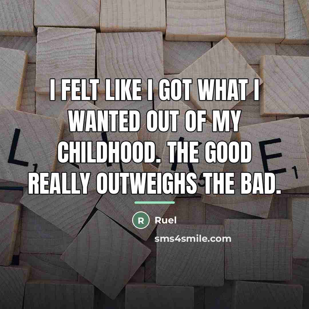 “I felt like I got what I wanted out of…” quote by Ruel