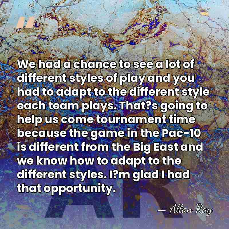 We had a chance to see a lot of different styles of&hellip; - Allan Ray