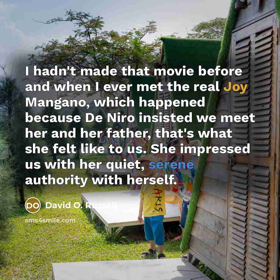 “I hadn't made that movie before and when I ever…” quote by David O. Russell