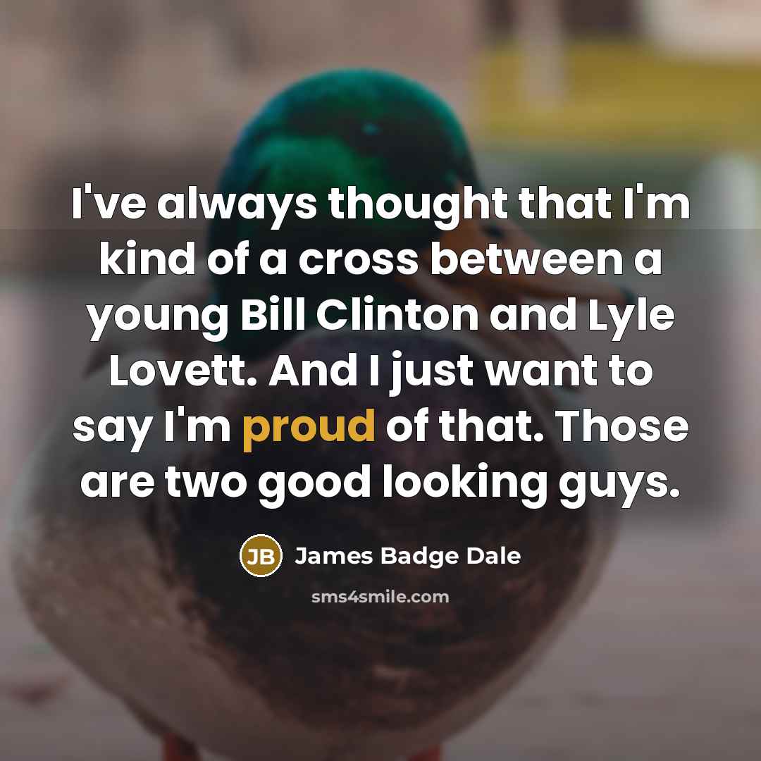 “I've always thought that I'm kind of a cross between…” quote by James Badge Dale